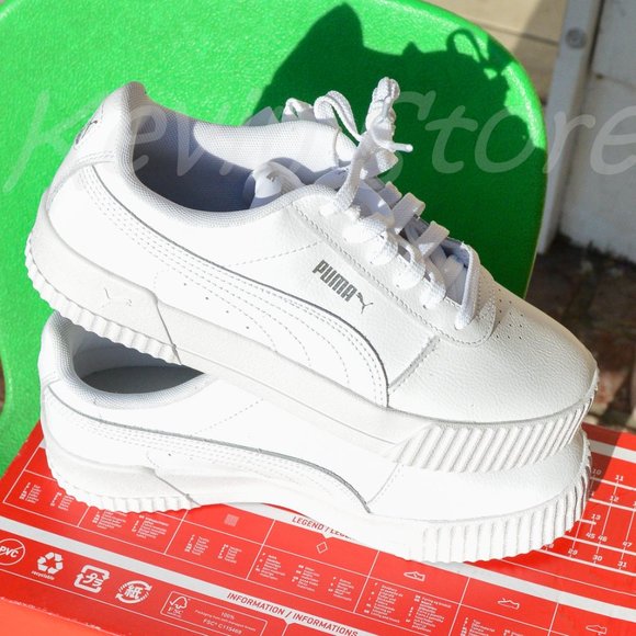 Puma Carina ladies white . Left: 8, right : 7.5 - Picture 7 of 14